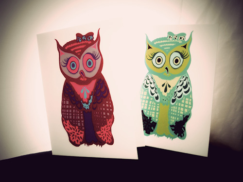 Owl Note Card Collection