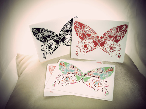 Bountiful Butterfly Note Card Collection