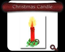 Buy Christmas Candle Note Card