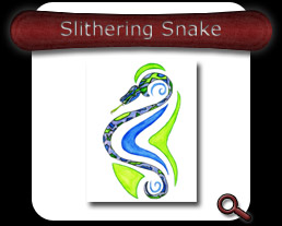 Buy Slithering Snake Note Card