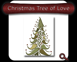 Christmas Tree of Love Note Card