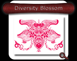 Diversity Blossom - Pink Note Card