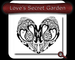 Loves Secret Garden Note Card